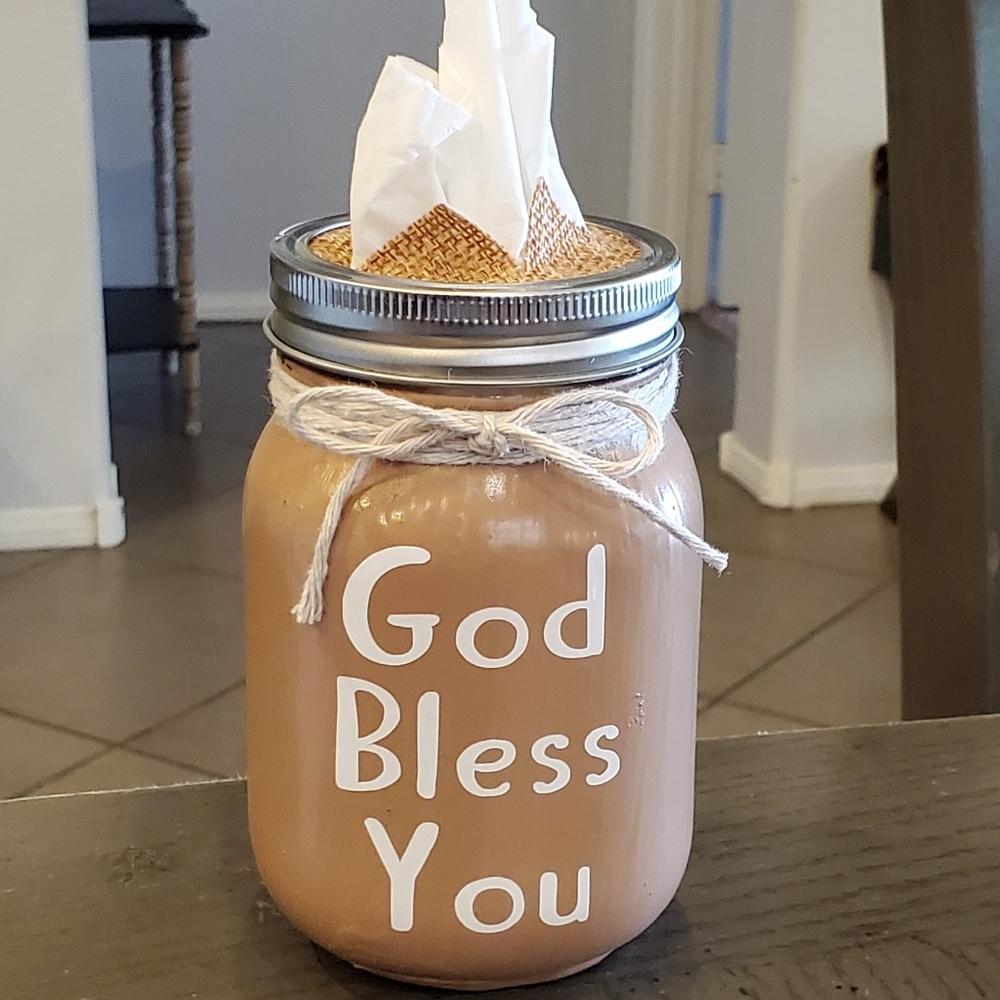 Hand Crafted Tissue Dispenser